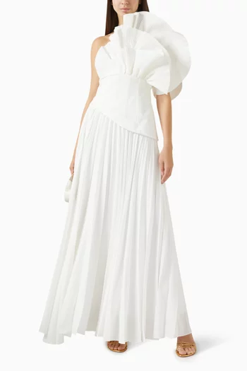 Whittington Pleated Gown