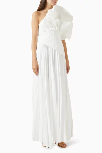 Whittington Pleated Gown