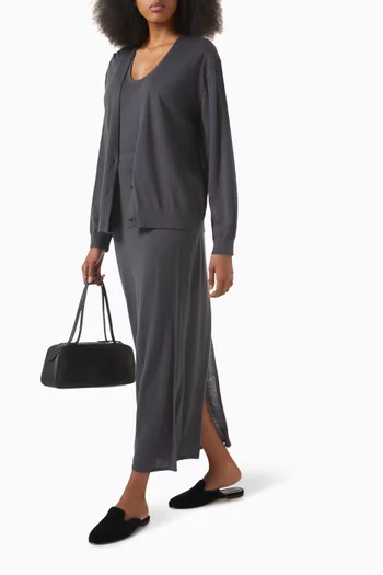 Maxi Skirt in Merino Wool