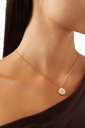 Coin Short Pendant Necklace