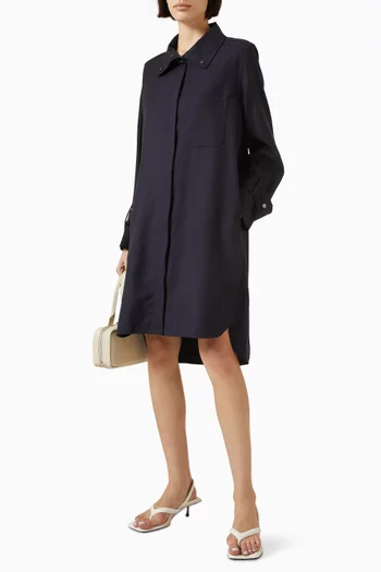 Wool Shirt Dress