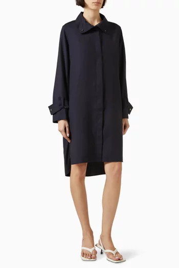 Wool Shirt Dress