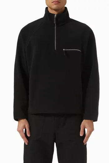 Half-Zip Polar Fleece Jumper
