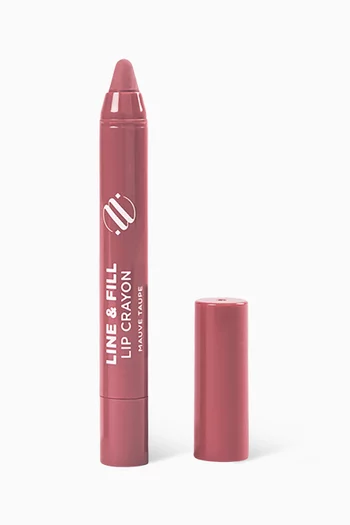 Mauve Taupe Line & Fill Lip Crayon
