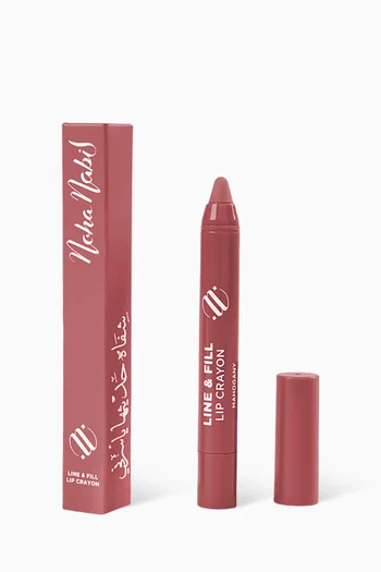Mahogany Line & Fill Lip Crayon