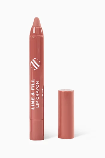 Toffee Line & Fill Lip Crayon