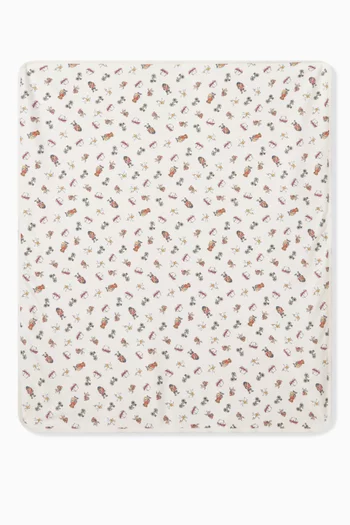 Polo Bear Reversible Blanket in Cotton