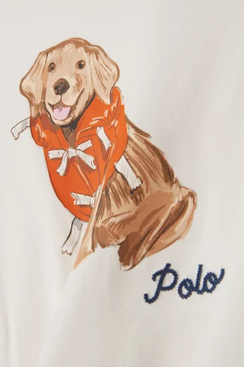 Graphic-print T-shirt in Cotton