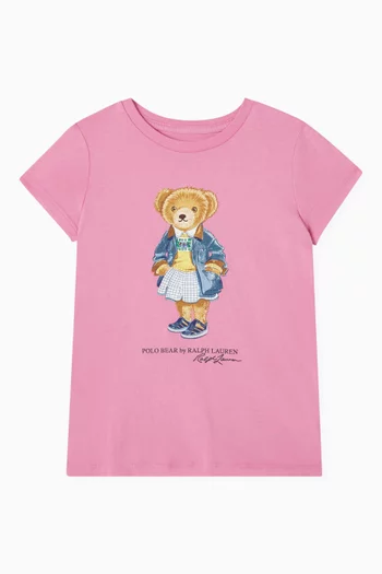 Polo Bear T-shirt in Cotton