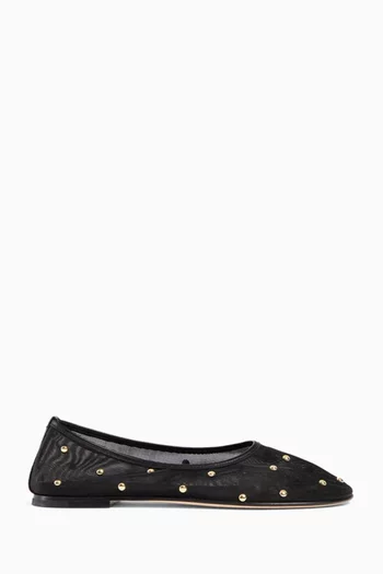 Balla Embellished Pumps in Mesh