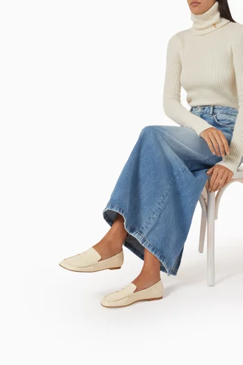 Drew Loafers in Grained Calfskin