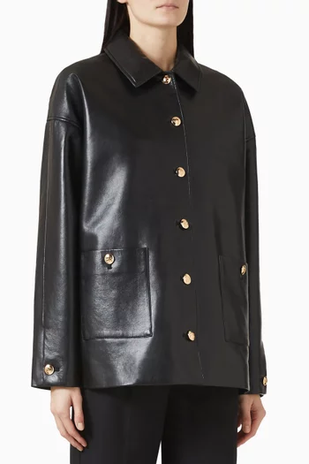 Luca Jacket in Recycled Leather