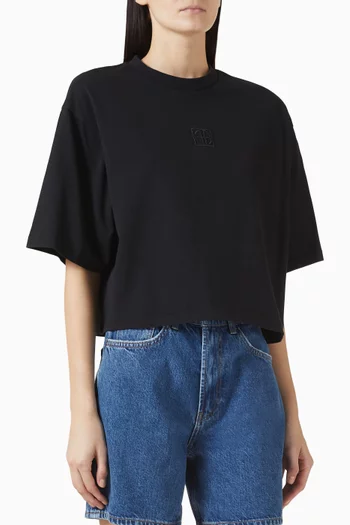 Myers Crop T-shirt in Cotton