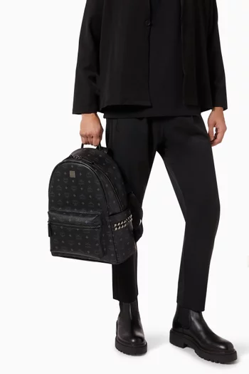 Stark Side Studs Backpack in Visetos Canvas