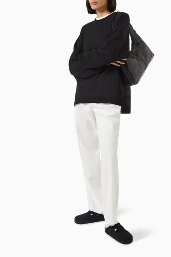 Basel Knit Sweater in Cotton Blend