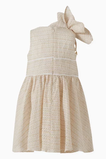 Macro Butterfly Applique Dress
