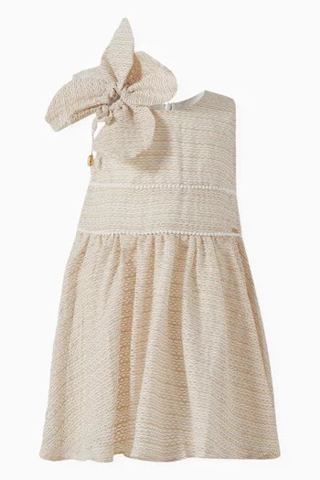 Macro Butterfly Applique Dress