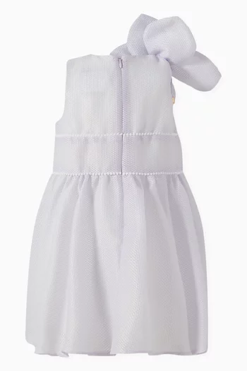 Macro Butterfly Applique Dress