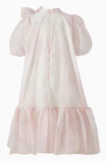 Tie-around Ruffle Dress