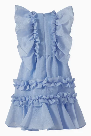 Ruffle Trim Dress