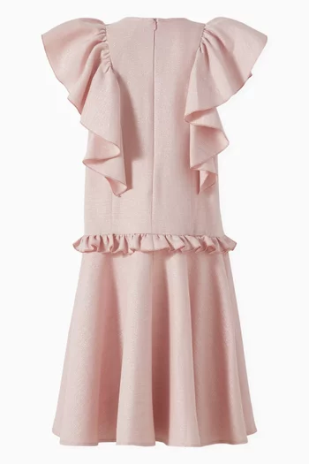 Ruffle A-line Dress
