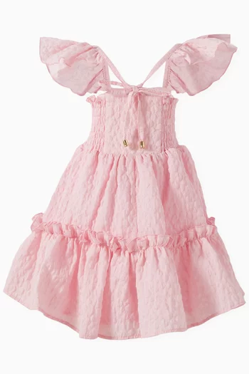 Flutter Crushed Dress
