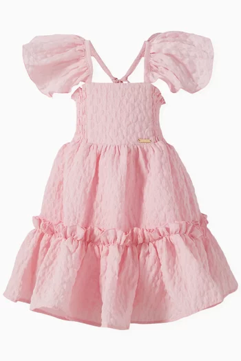 Flutter Crushed Dress