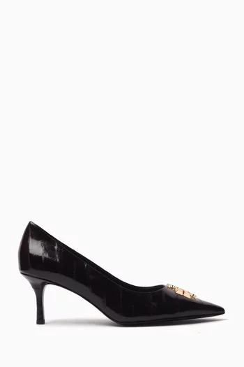 Eleanor 65 Pumps in Polished Leather