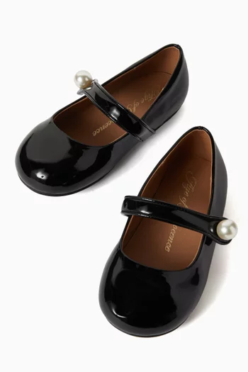 Celia Ballet Flats in Patent Leather