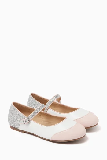 Carrie Ballerinas in Patent Leather