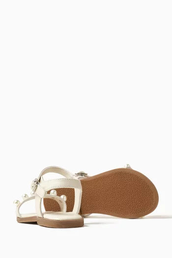 Fleur Sandals in Leather