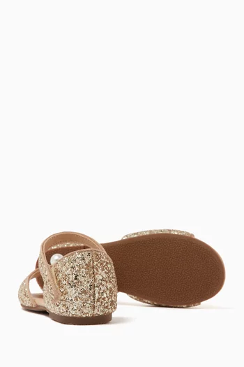 Mila Sandals in Glitter