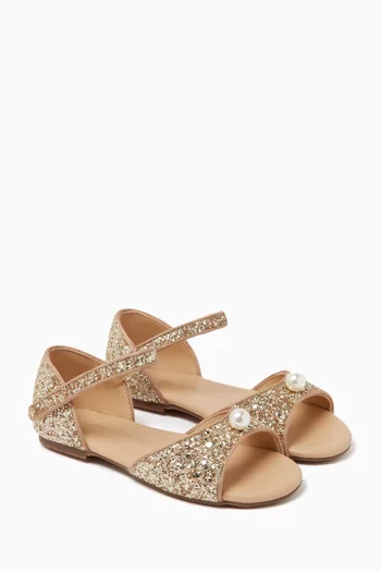 Mila Sandals in Glitter