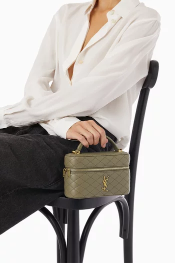 Gaby Vanity Bag in Quilted Lambskin