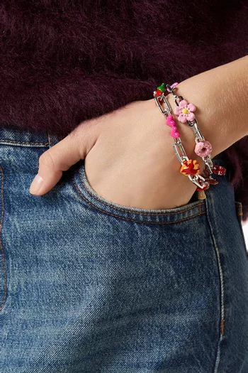 طقم روز اي روج قابل للتوسيع فضة إسترلينية
