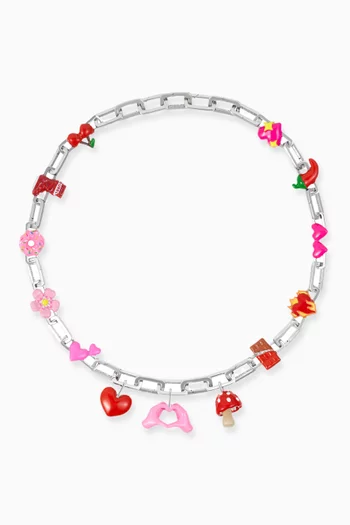 Roses et Rouges Extended Set in Sterling Silver