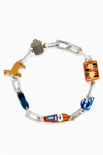 x Ounass Exclusive Charm Bracelet Set 1 in Sterling Silver