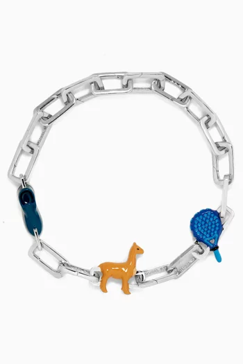 x Ounass Exclusive Charm Bracelet Set 7 in Sterling Silver