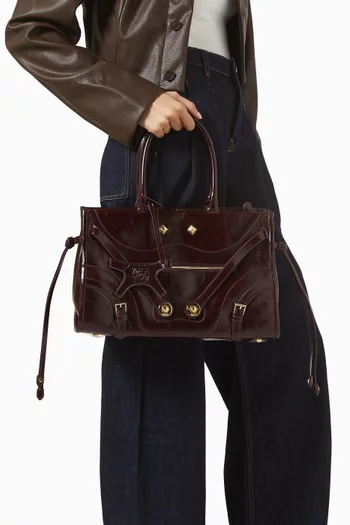 Zouzou Shoulder Bag in Arena Lambskin