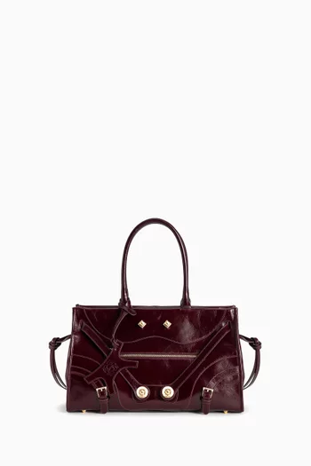 Zouzou Shoulder Bag in Arena Lambskin