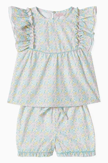 Floral Oria Set in Cotton