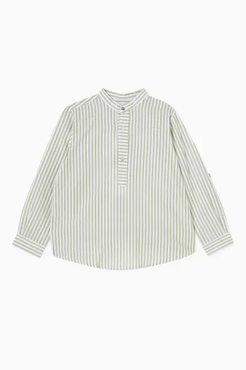 Jazmin Striped Shirt in Cotton