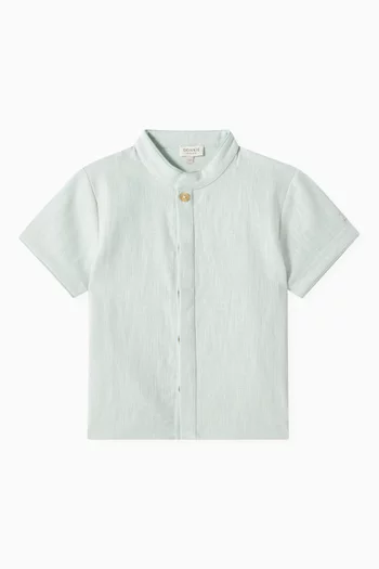 Intan Short-sleeve Shirt in Linen