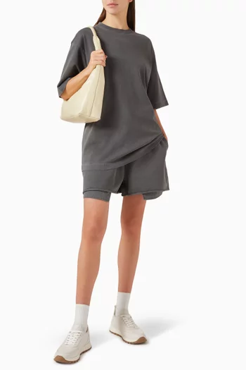 Garment-dyed T-shirt in Cotton