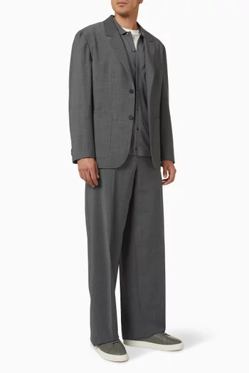 Drawstring Pants in Wool