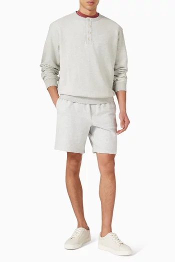 Terry Shorts in Cotton-blend