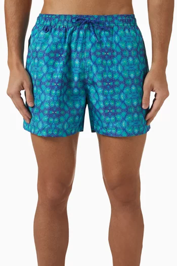 Fora Reef Swim Shorts in Poly-blend