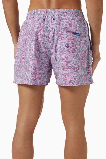 Half Moon Reef Swim Shorts in Poly-blend