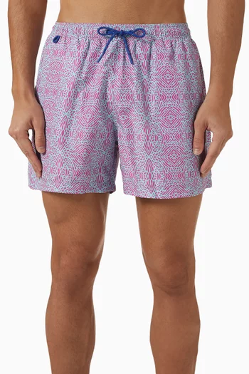 Half Moon Reef Swim Shorts in Poly-blend