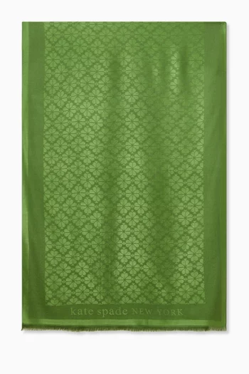 Spade Yarndye Scarf in Wool-blend